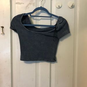 Cropped short sleeve